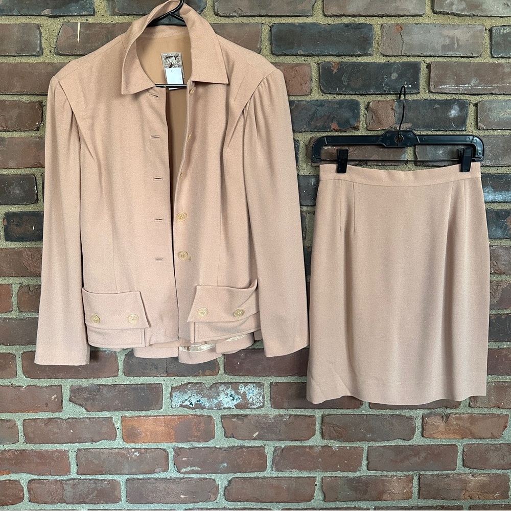 Vintage Zelda 2 Piece Jacket Sz 8 + Skirt Sz 6